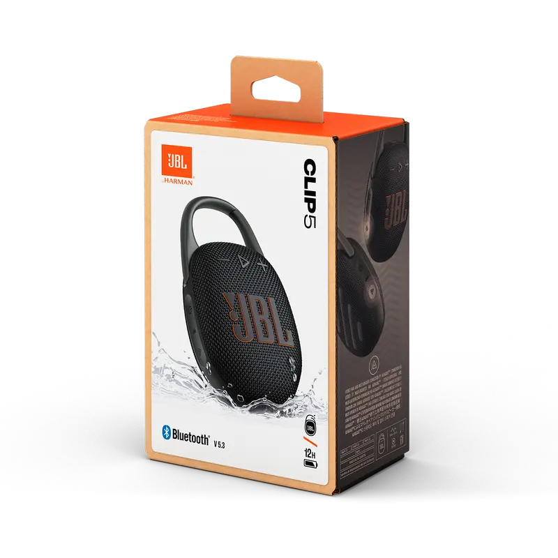 Boxă portabilă JBL Clip 5, Negru