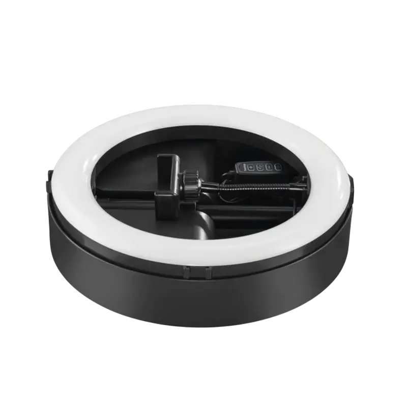 Lampă circulară HAMA SpotLight Smart 102 II, Negru
