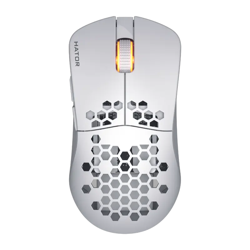 Gaming Mouse HATOR Stellar PRO, Alb..