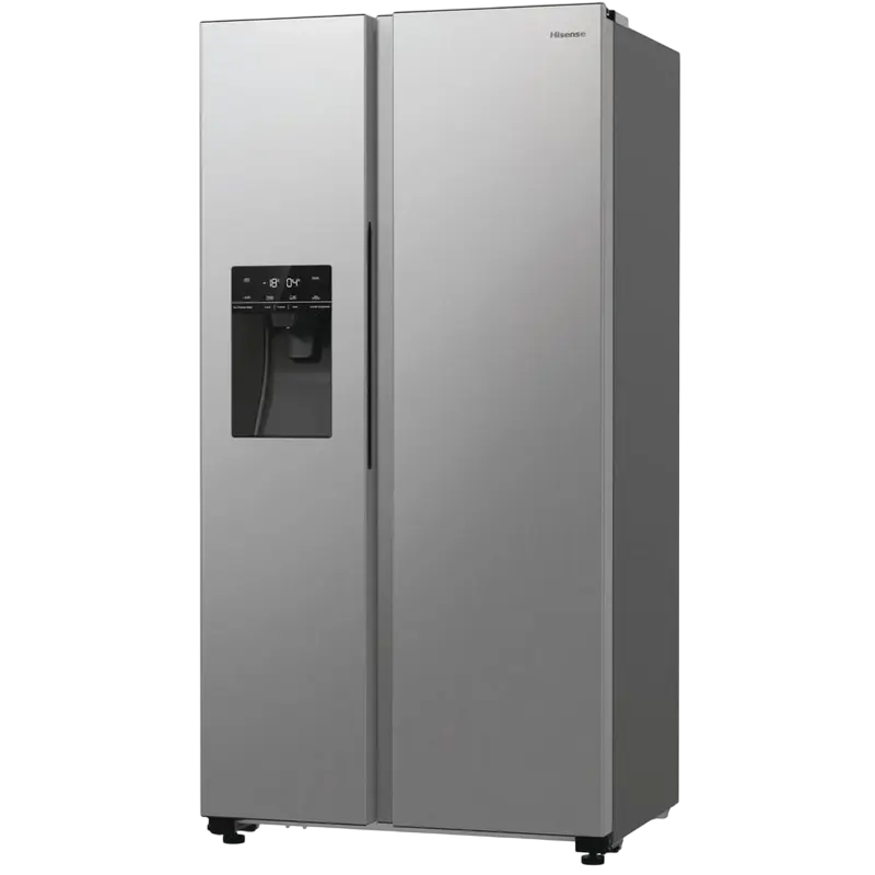Frigider Hisense RS5P535NTCE, Oțel inoxidabil