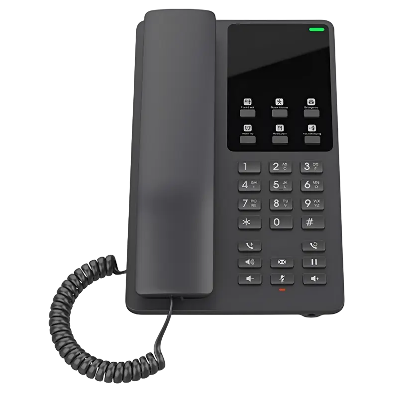 Telefon IP Grandstream GHP621, Negr..