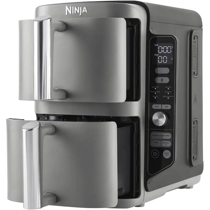 Аэрофритюрница Ninja Double Stack XL SL400EUWH, Серый