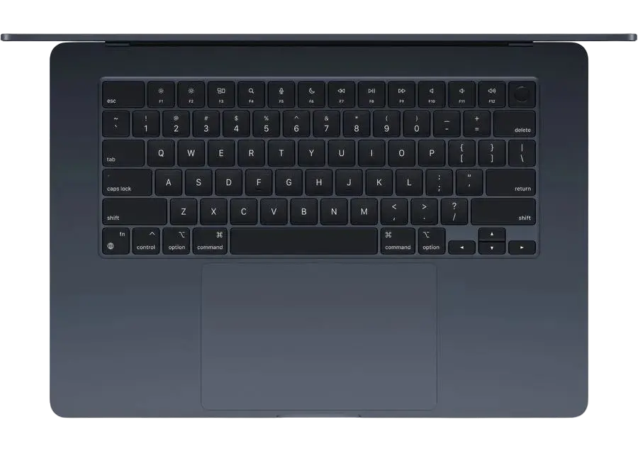 Laptop 15,3" Apple MacBook Air A3114, Midnight, M3 with 8-core CPU and 10-core GPU, 16GB/512GB, macOS Sonoma