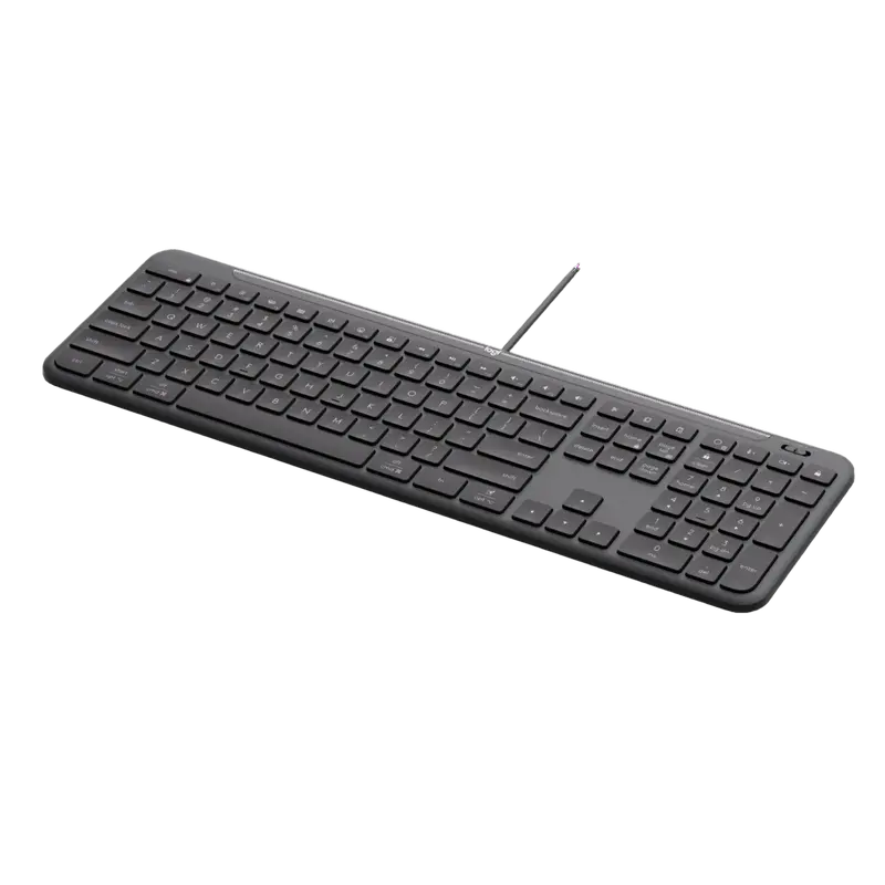 Tastatură Logitech Signature Slim K620 for Business, Cu fir, Negru