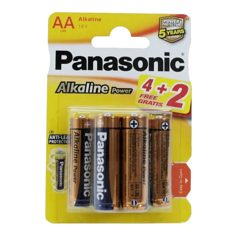 Baterii Panasonic LR6REB, AA, 6buc...