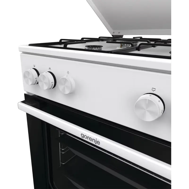 Plită pe gaz Gorenje GG6A11WJ, Alb