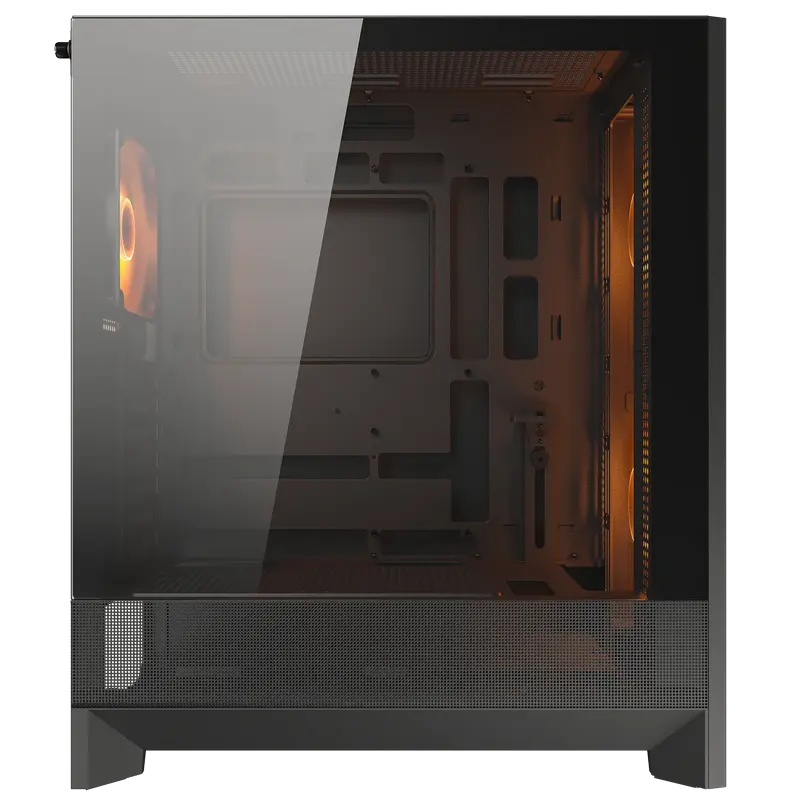 Carcasă PC Cougar Airface 180, Midi-Tower, Fără PSU, Negru