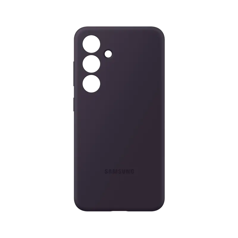 Husa Samsung Silicone Cover Galaxy S24, Violet închis