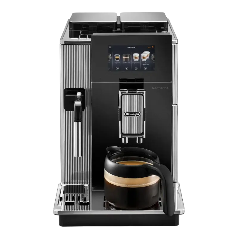 Aparat de cafea DeLonghi EPAM 960.75 GLM, Argintiu | Negru