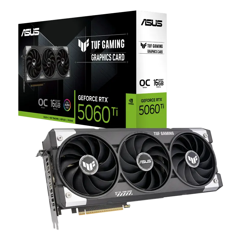 Placă Video ASUS TUF-RTX5060TI-O16G..
