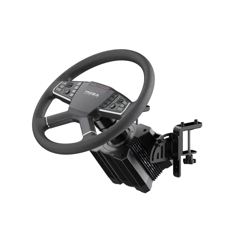 Volan Gaming MOZA Trucking Bundle, Negru