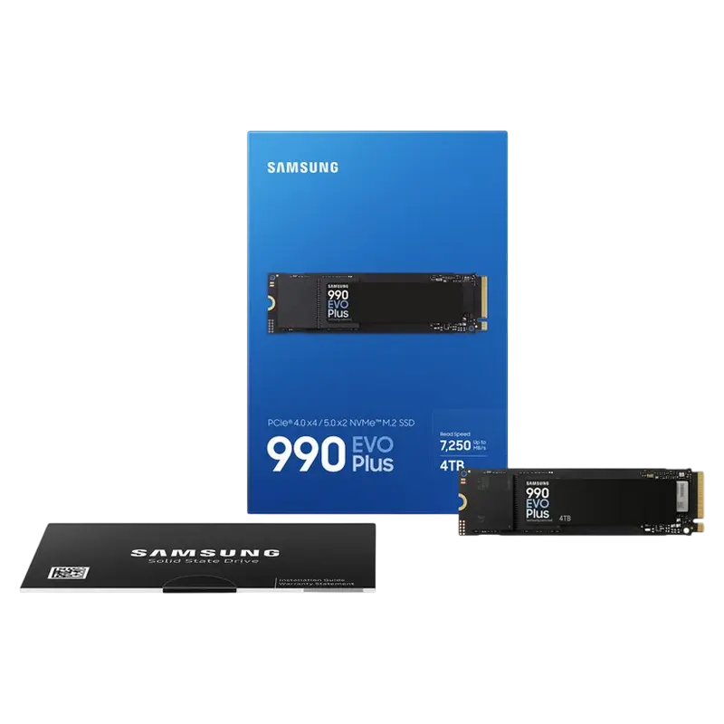 Unitate SSD Samsung 990 EVO Plus MZ-V9S4T0B, 4096GB