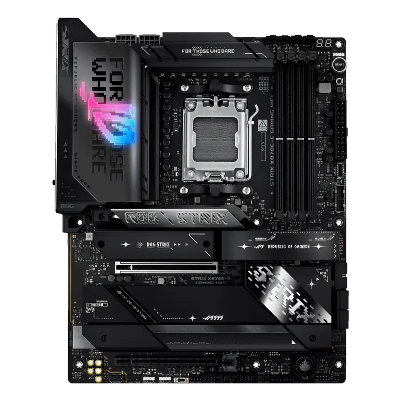 Placă de bază ASUS ROG STRIX X870E-E GAMING WIFI, AM5, AMD X870E, ATX