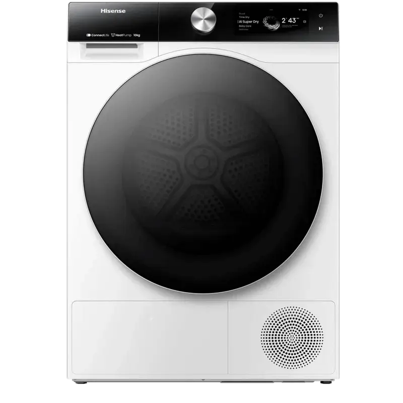 Cumpara  Mașini de uscat - Uscător de rufe Hisense DH7S107BW, 10kg, Alb..