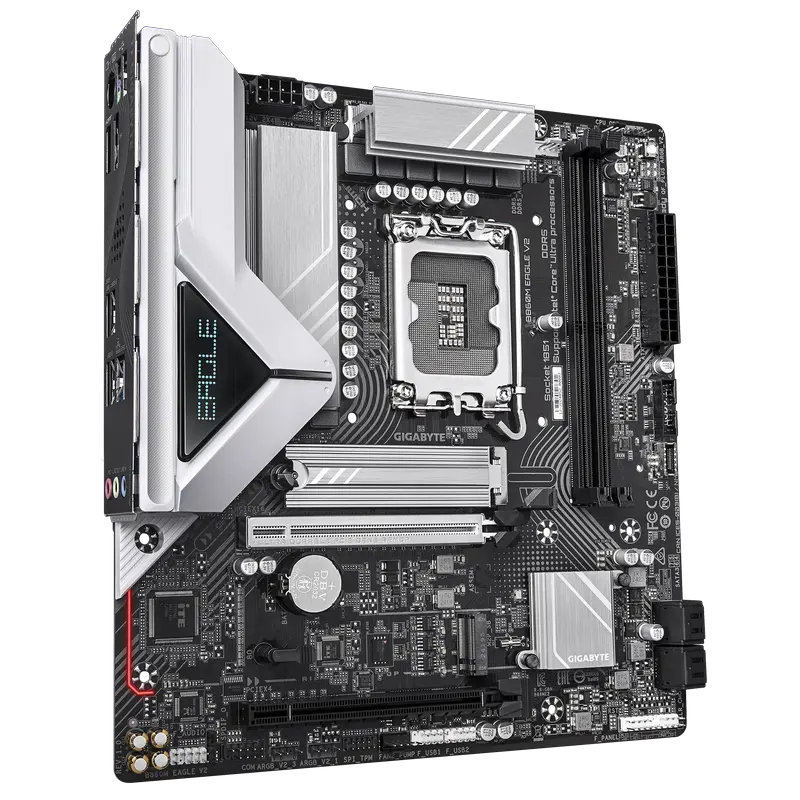 Placă de bază Gigabyte B860M EAGLE V2, LGA1851, AMD B860, Micro-ATX