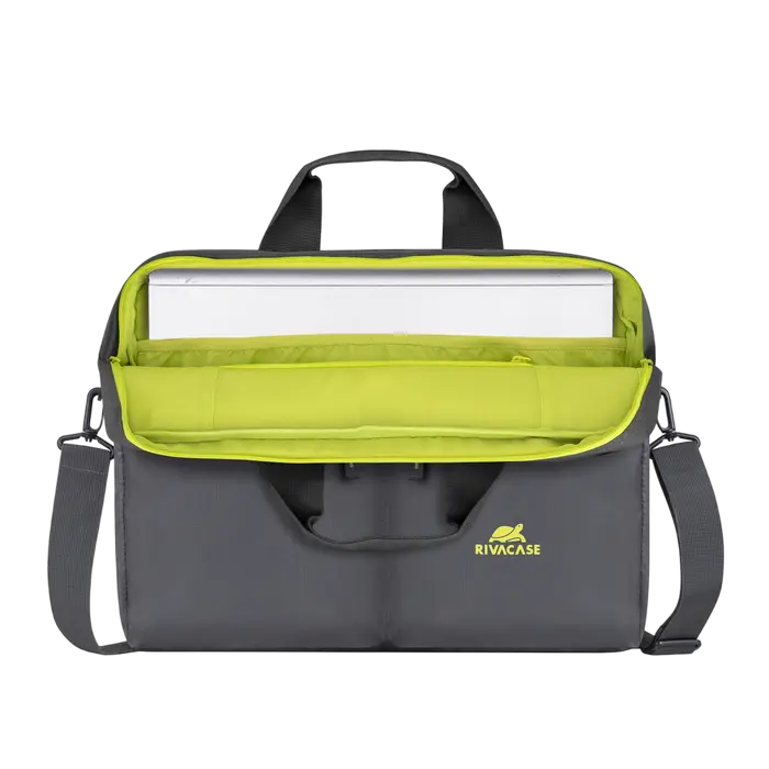 Geantă pentru Laptop Rivacase 5532, 16", Poliester, Gri