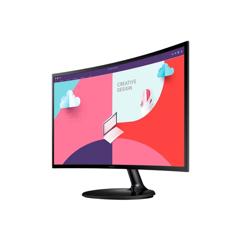 27" Monitor Samsung S27C360E, VA 1920x1080 FHD, Negru