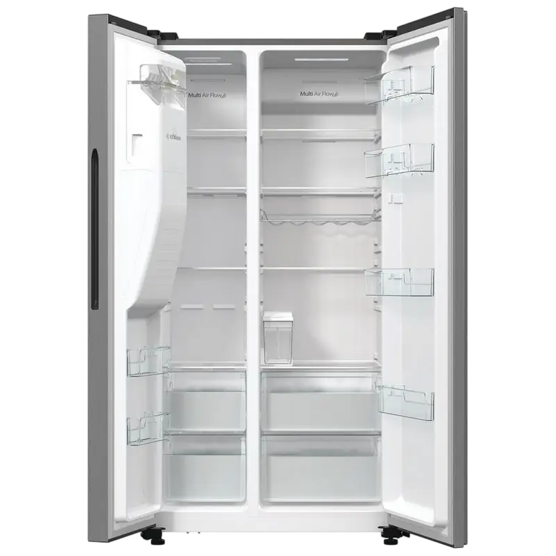 Frigider Hisense RS5P535NTCE, Oțel inoxidabil