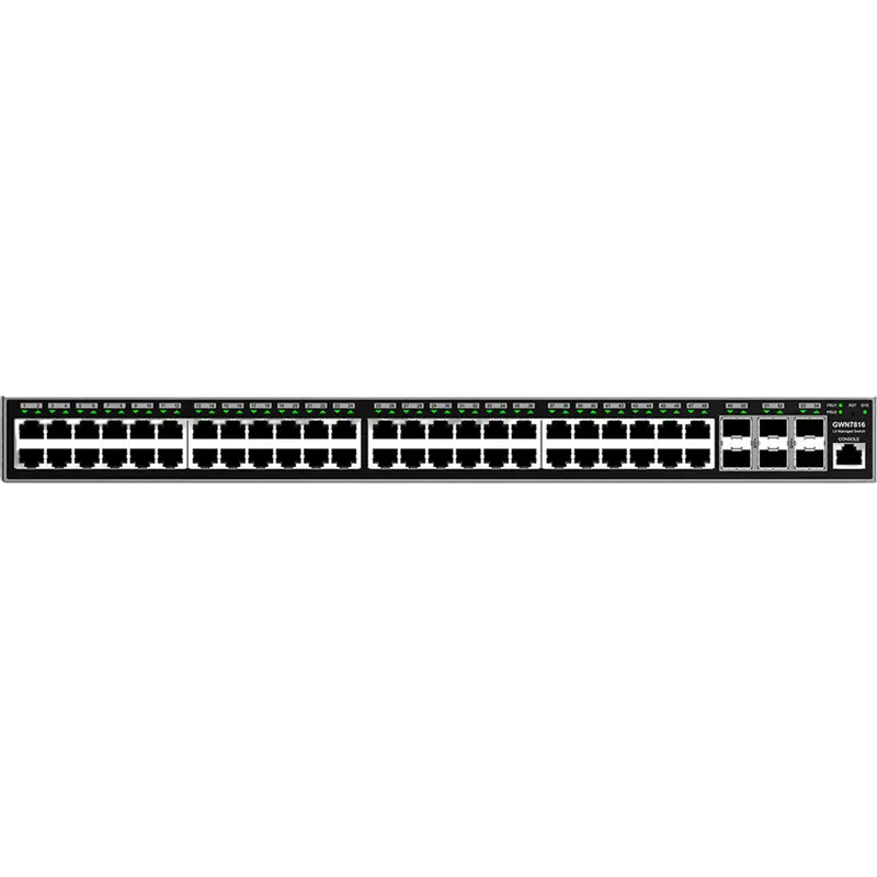 PoE коммутатор Grandstream GWN7816P, 48x IEEE 802.3af/at