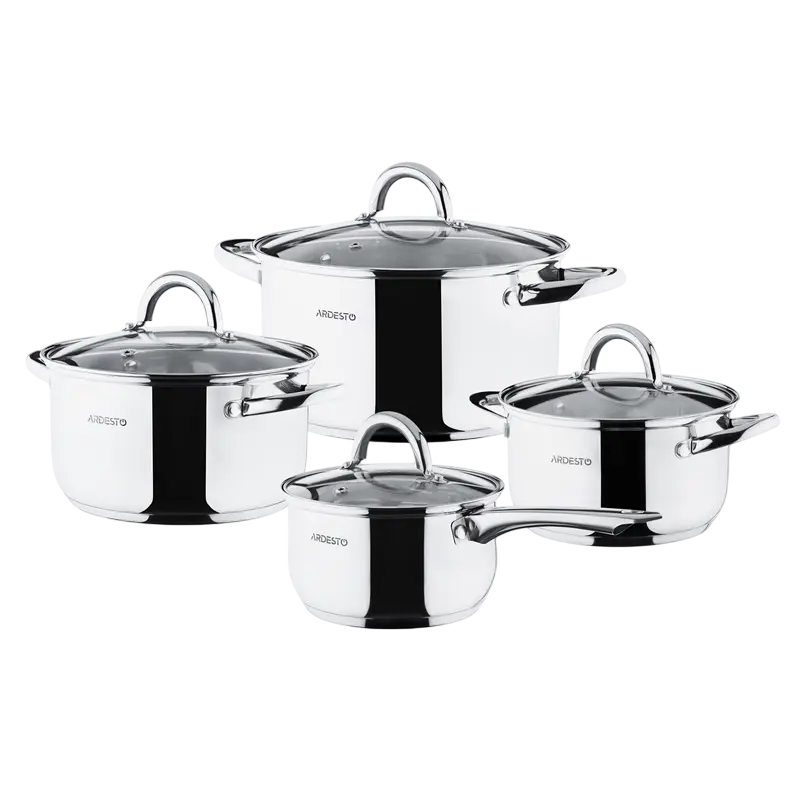 Набор посуды Ardesto AR1908PS, Нерж..