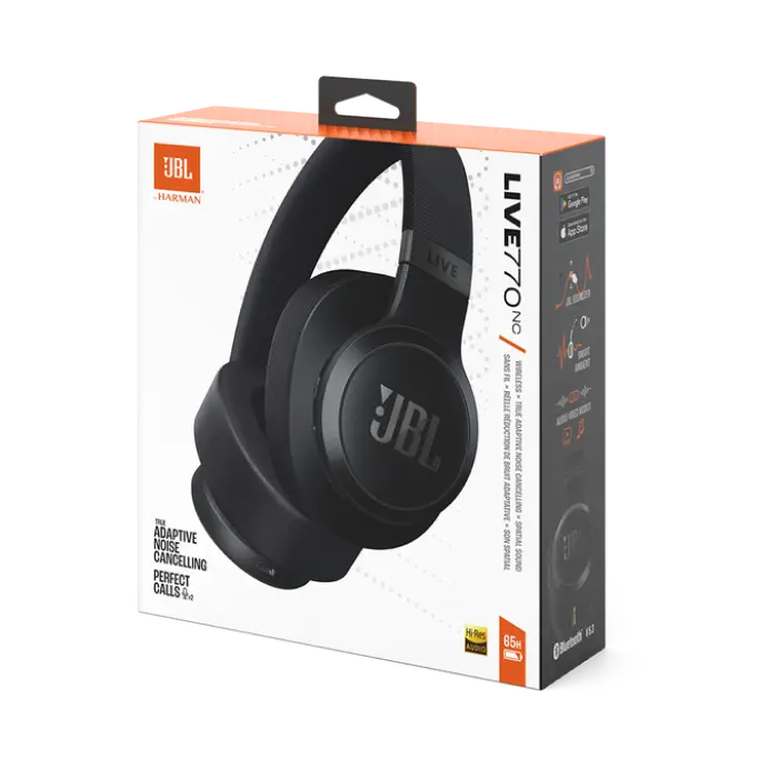 Căști JBL LIVE770NC, Negru
