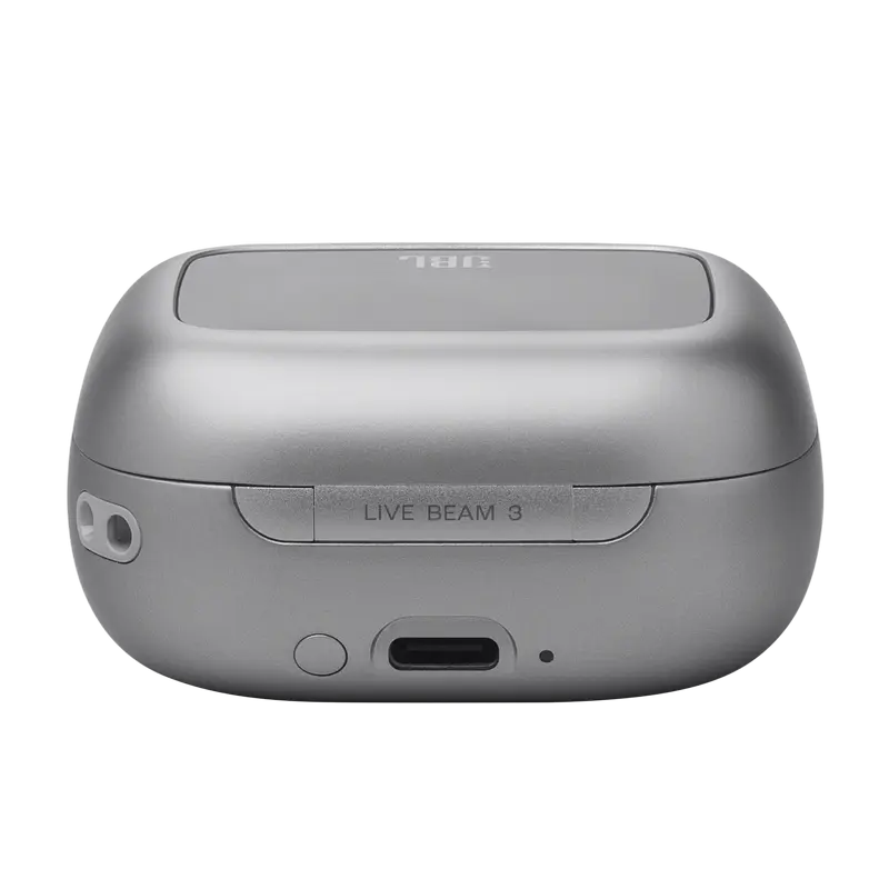 Căști JBL LIVE Beam 3, Argintiu