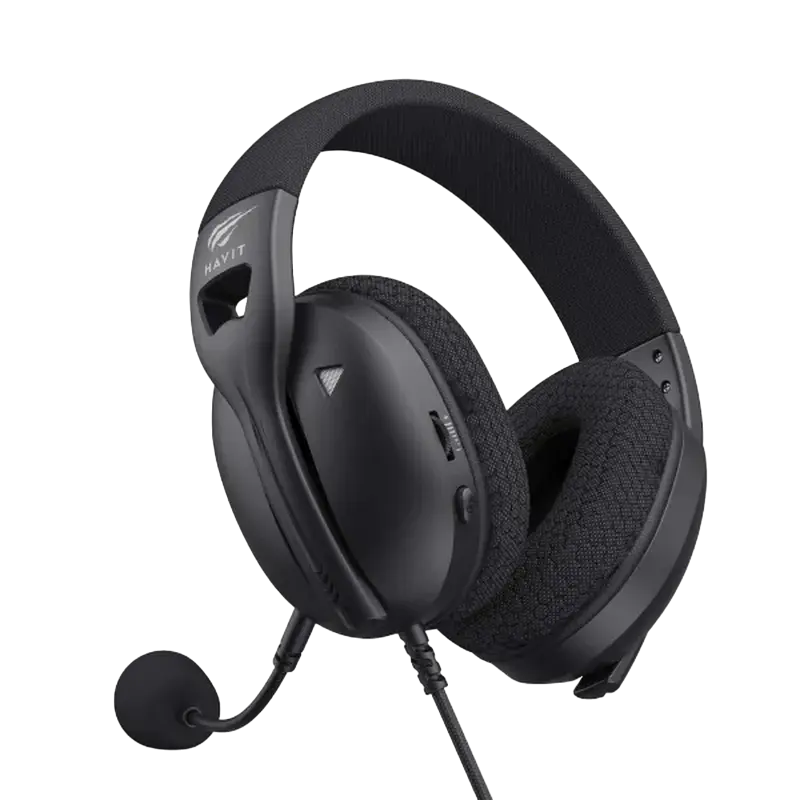 Căști gaming Havit Fuxi-H5d, Cu fir, Negru