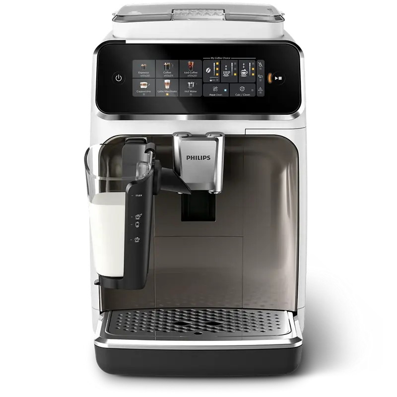 Espressor Philips EP3343/90, Oțel Inoxidabil | Alb