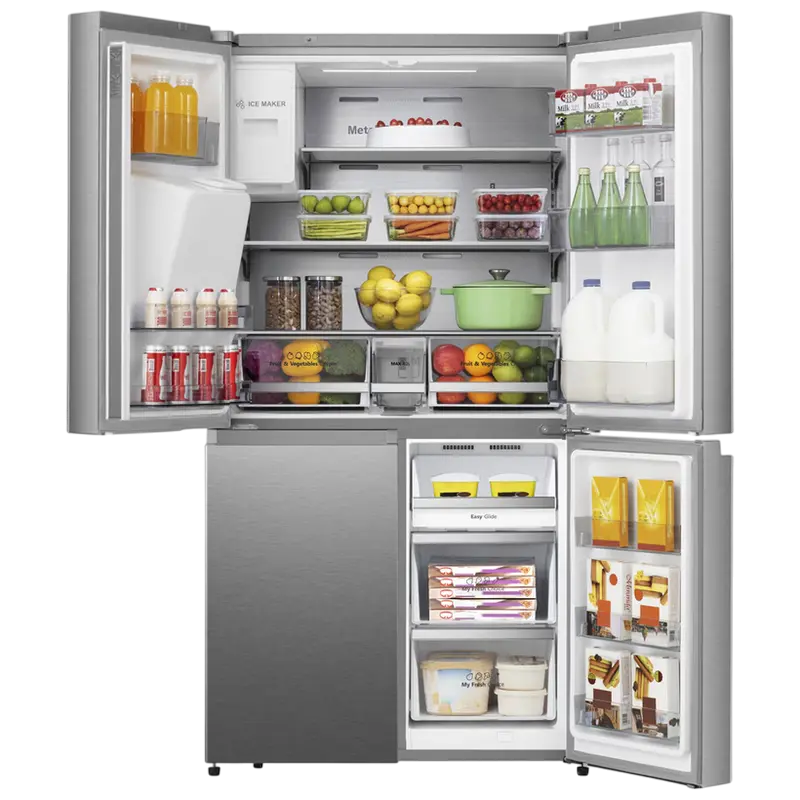 Frigider Hisense RQ760N4SASE, Oțel inoxidabil
