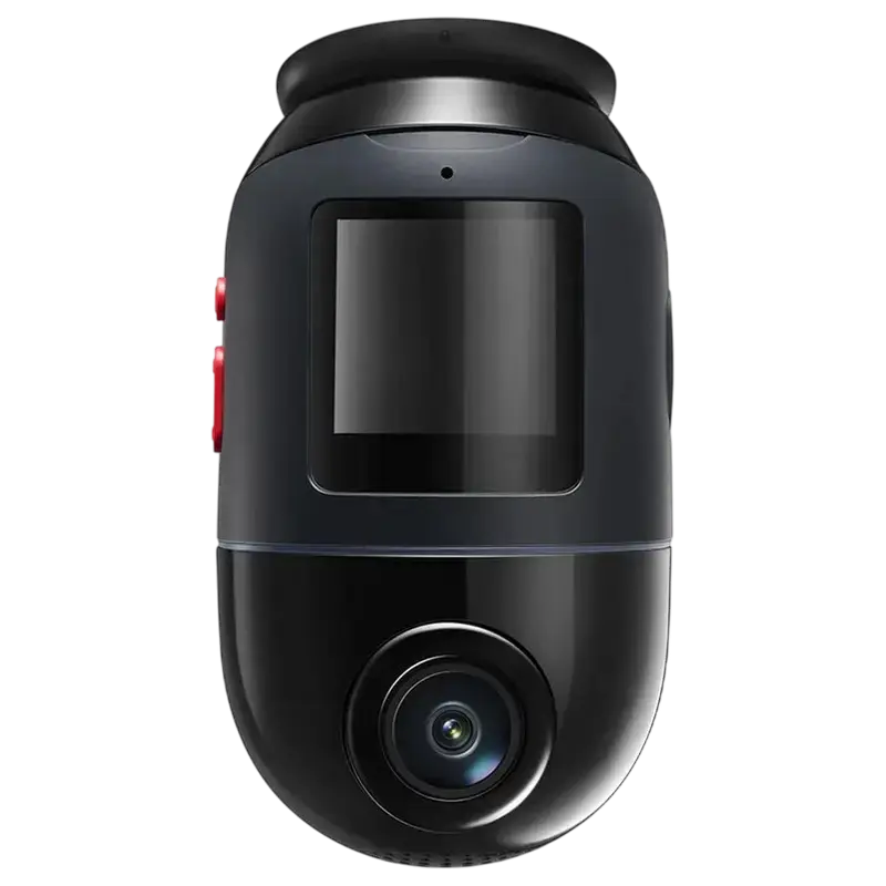 Комплект видеорегистраторов передней и задней панели автомобиля 70mai 4K Omni X800+Rear Cam+SD Card, Черный