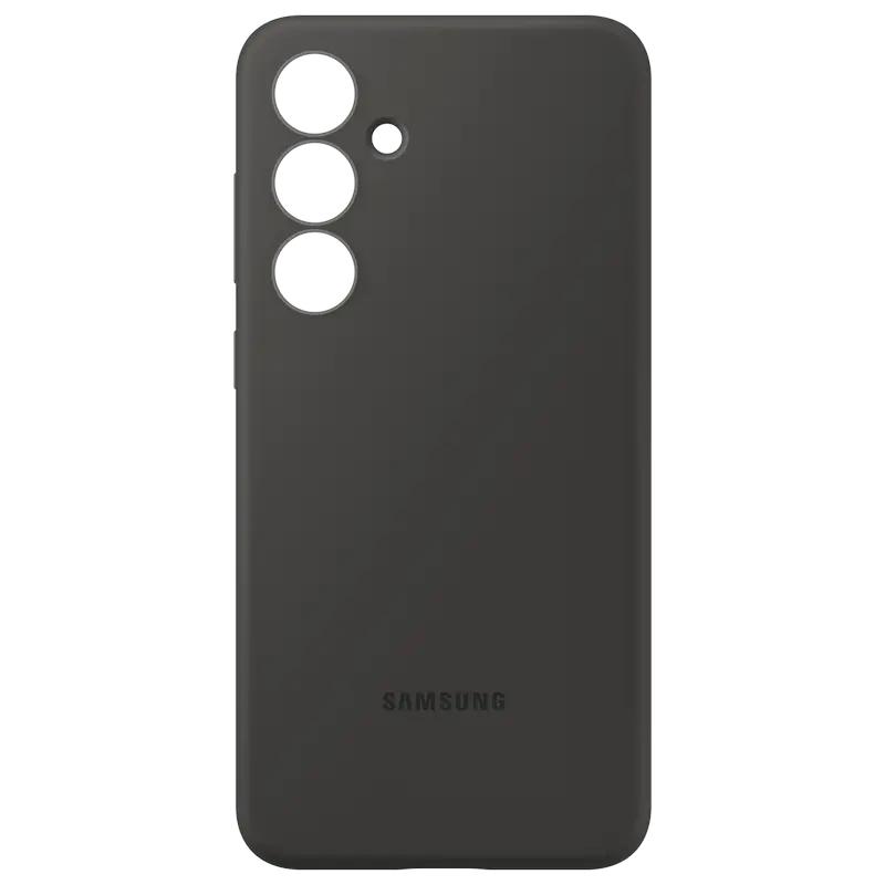 Husa Samsung Silicone Cover Galaxy S24 FE, Negru