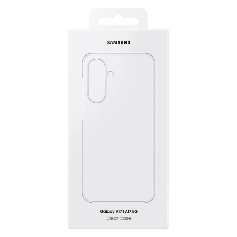 Husă Samsung Clear pentru Galaxy A17, Transparent