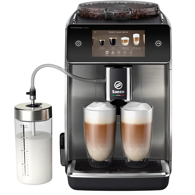Espressor Saeco SM6685/00, Negru | Oțel inoxidabil