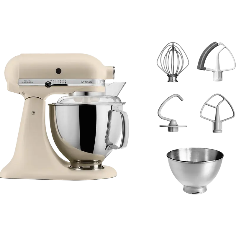 Mixer staționar KitchenAid 5KSM175PSEFL, Bej