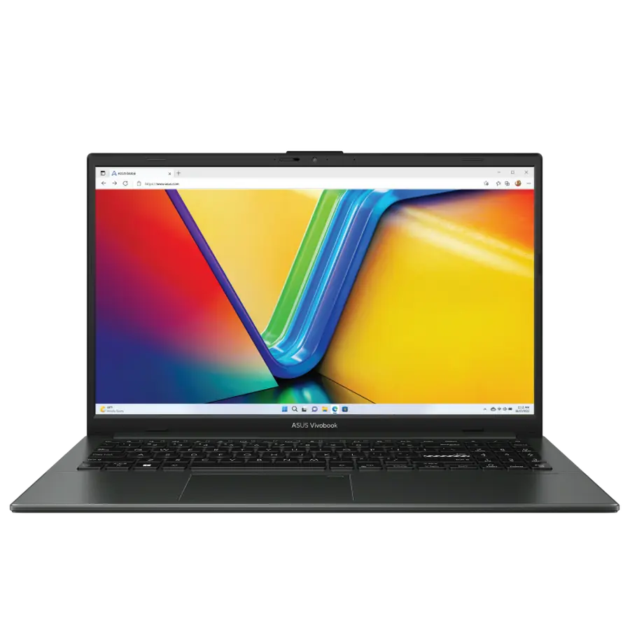 Laptop 15,6" ASUS Vivobook Go 15 OLED E1504FA, Mixed Black, AMD Ryzen 5 7520U, 16GB/512GB, Fără SO