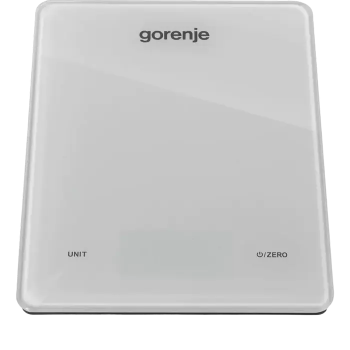 Cântar de bucătărie electronic Gorenje KT10LBW, Alb