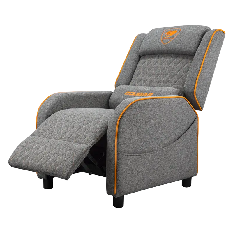 Игровое кресло Cougar Ranger One Gray, Ткань, Серый | Оранжевый