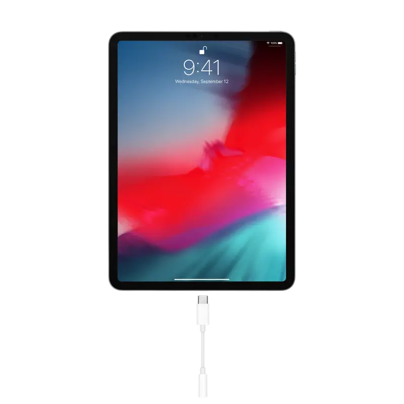 Adaptor USB Apple USB-C to 3.5mm Headphone Jack Adapter, USB Type-C/3.5 mm, Alb