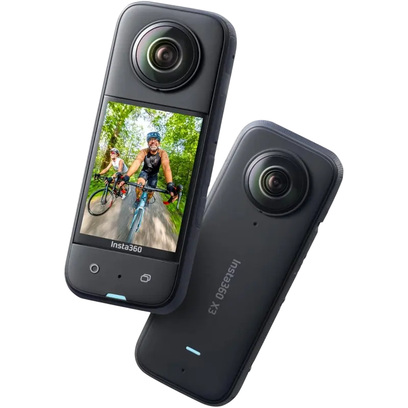 Cameră Video Sport Insta360 X3, Negru