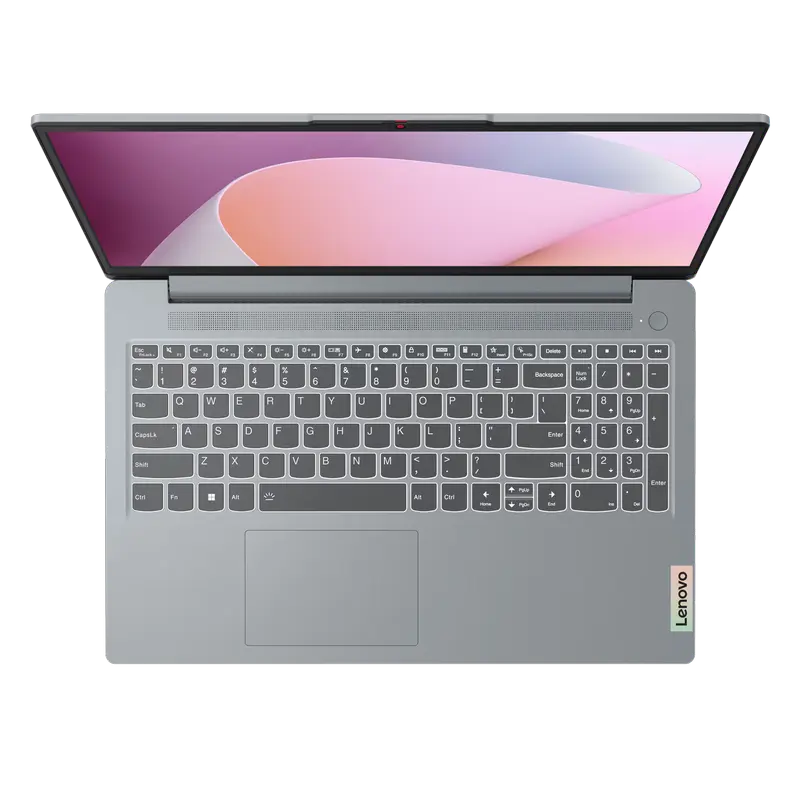 Laptop 15,6" Lenovo IdeaPad Slim 3 15ABR8, Arctic Grey, AMD Ryzen 5 7430U, 16GB/512GB, Fără SO