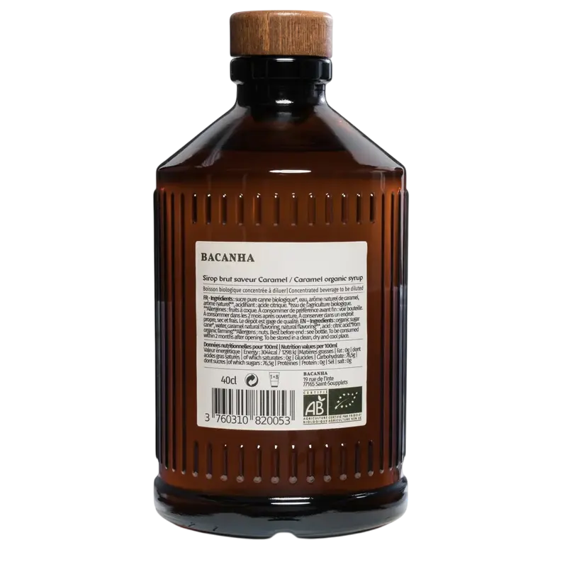 Сироп Bacanha Brut Caramel, 400 мл