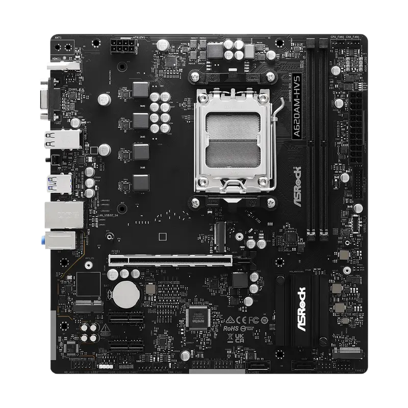 Placă de bază ASRock A620AM-HVS, AM5, AMD A620A, Micro-ATX