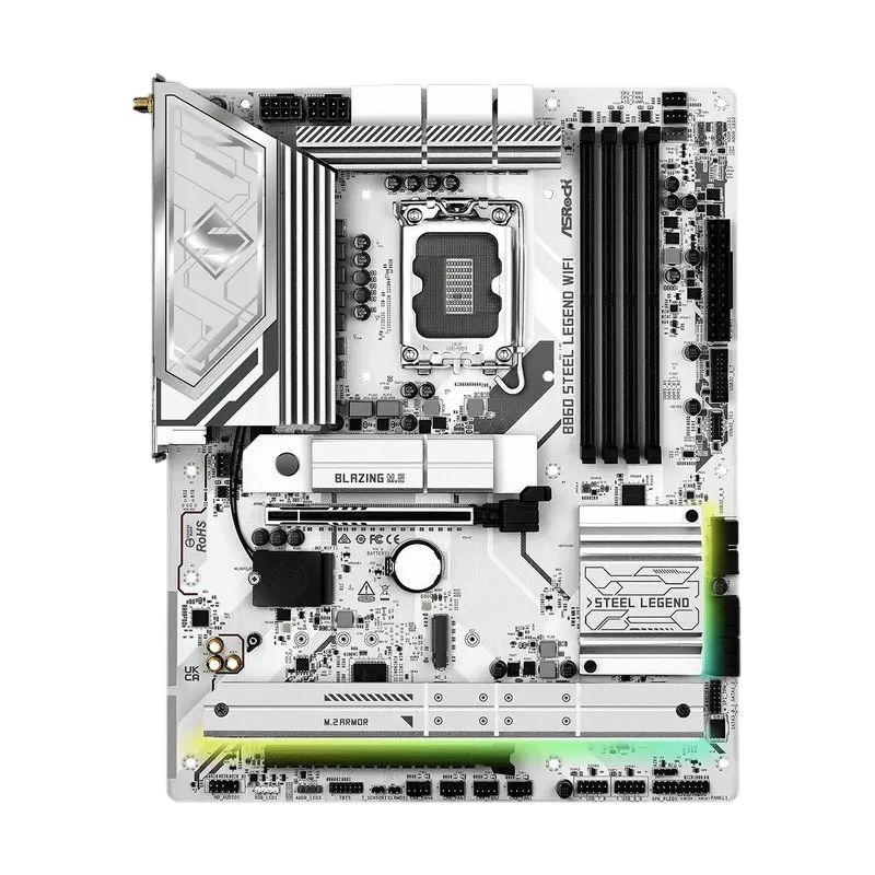 Материнская плата ASRock B860 STEEL LEGEND WIFI, LGA1851, Intel B860, ATX