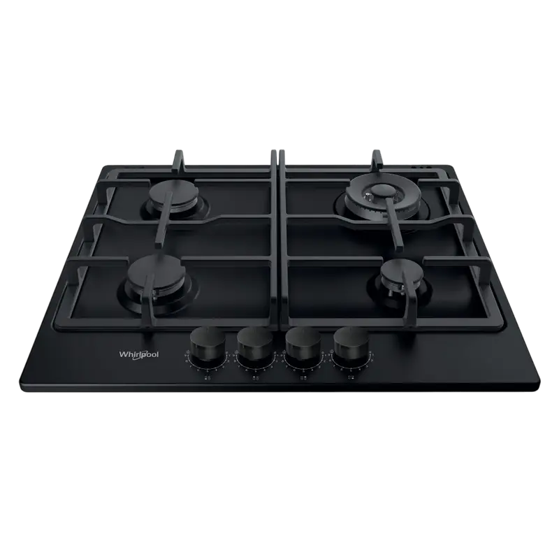 Plită pe gaz Whirlpool TKRL 661 NB, Negru