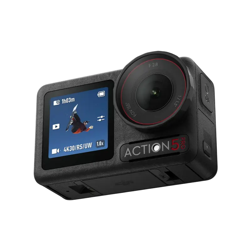 Cameră Video Sport DJI Osmo Action 5 Pro Adventure Combo, Negru
