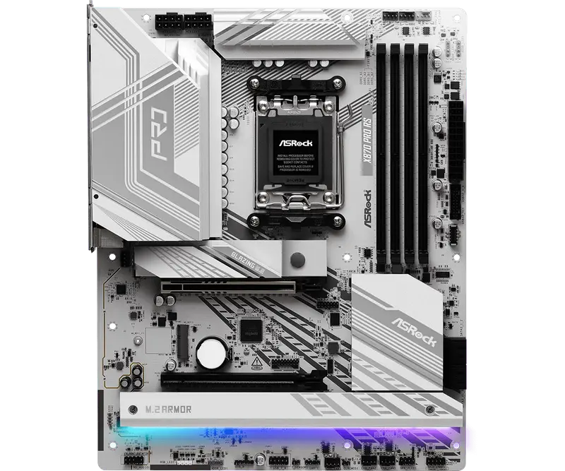 Placă de bază ASRock X870 PRO RS, AM5, AMD X870, ATX