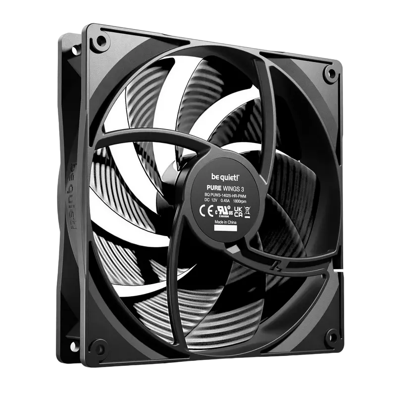 Вентилятор для ПК be quiet! Pure Wings 3 PWM High-speed, 140 мм