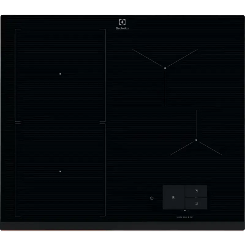 Plită cu inducție Electrolux EIS67483, Negru..