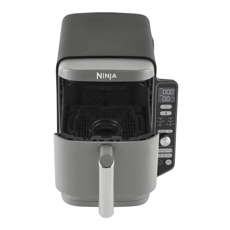 Friteuză cu aer cald Ninja Double Stack XL SL400EU, Gri