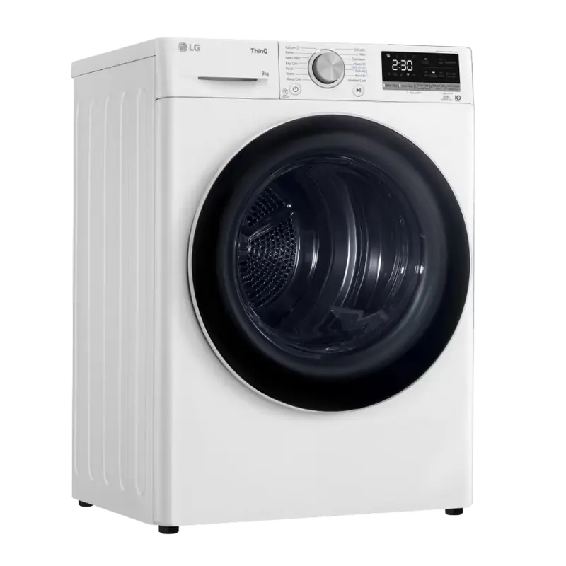 Uscător de rufe LG RH90V9AV4N, 9kg, Alb
